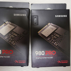 삼성 ssd 980pro 1tb 미개봉 새제품 판매