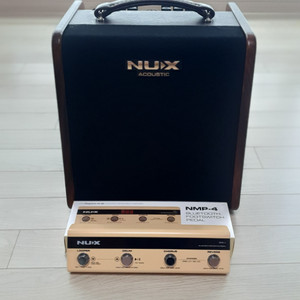 NUX AC-50 STAGEMAN 기타앰프/ nmp-4