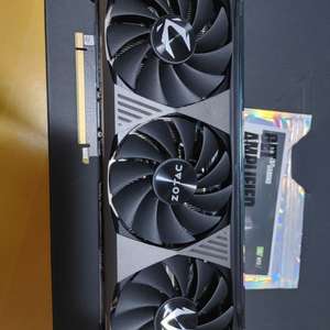 Zotac 3080 amp 판매합니다 리퍼교환