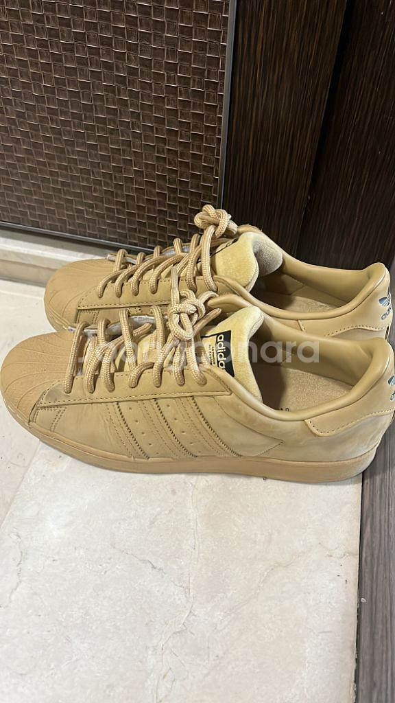 아디다스 슈퍼스타 골든베이지--0