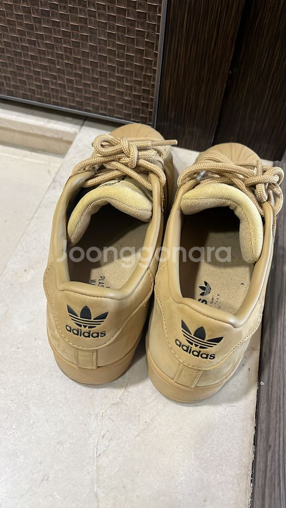 아디다스 슈퍼스타 골든베이지--1