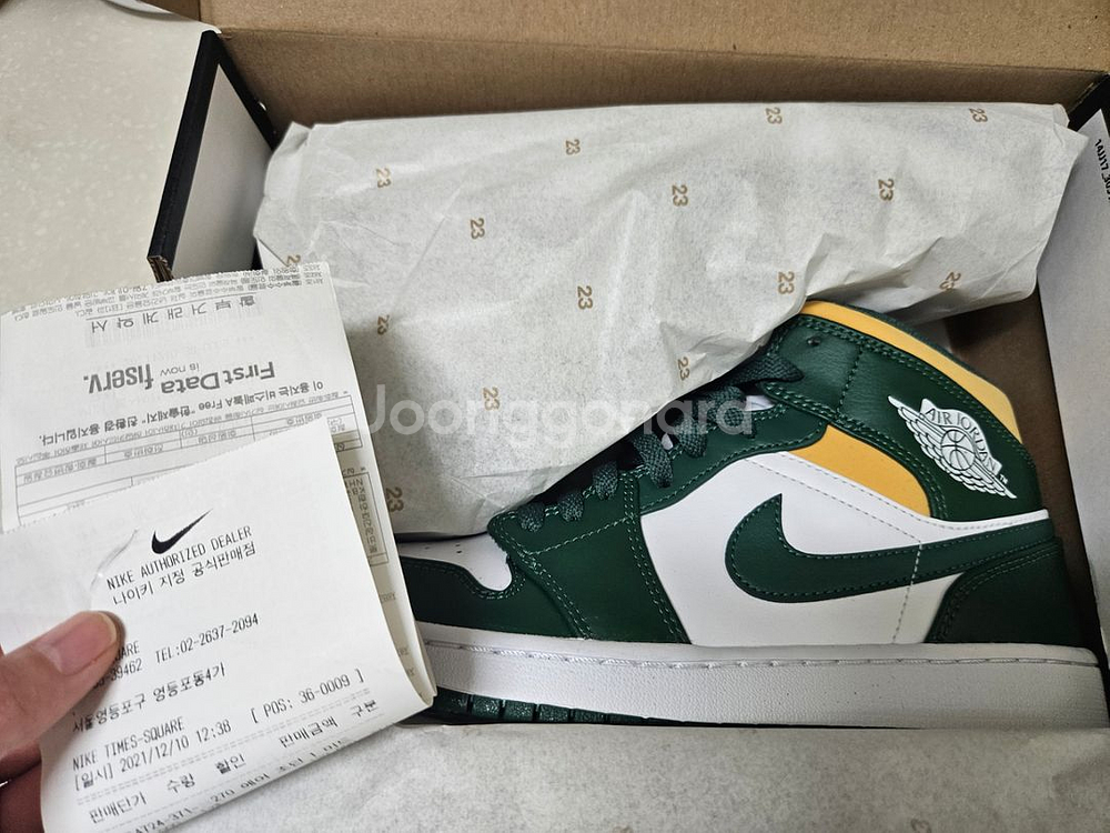 조던1 미드소닉스 270 새상품--1