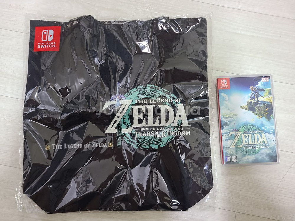 젤다 왕국의눈물+에코백--1