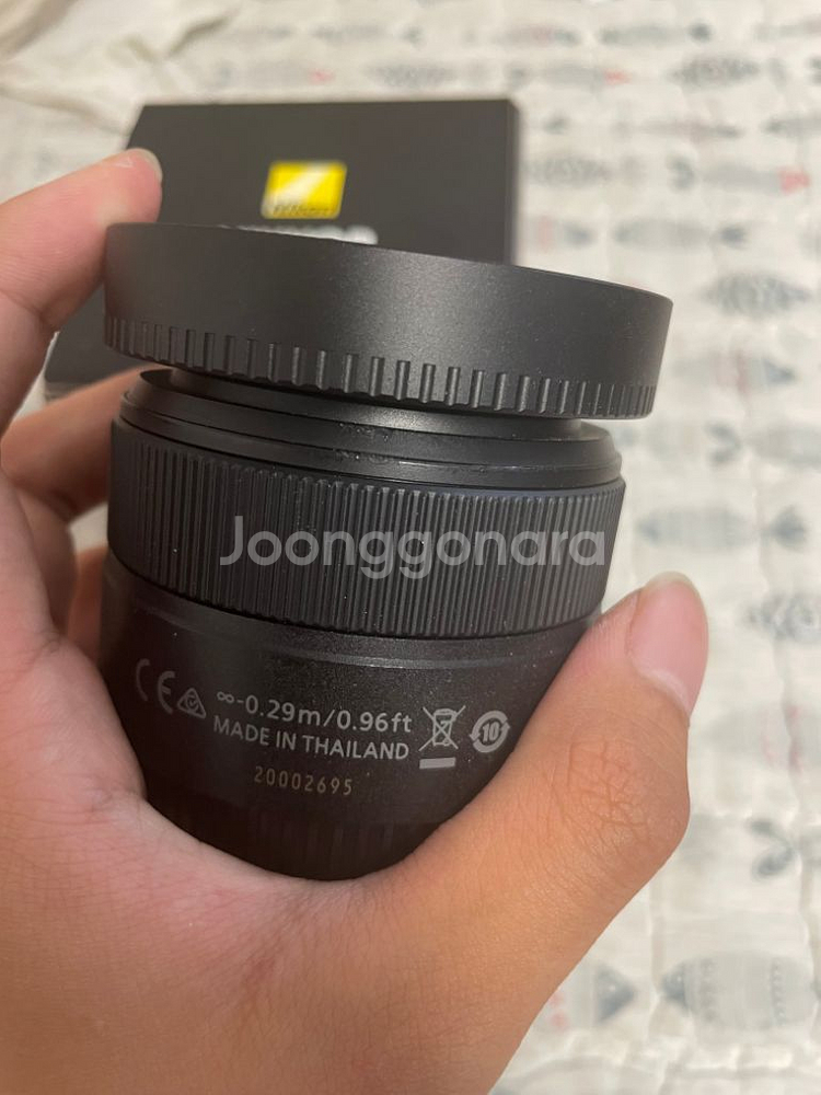 z40mm f2 + JJC 후드 팝니다--0