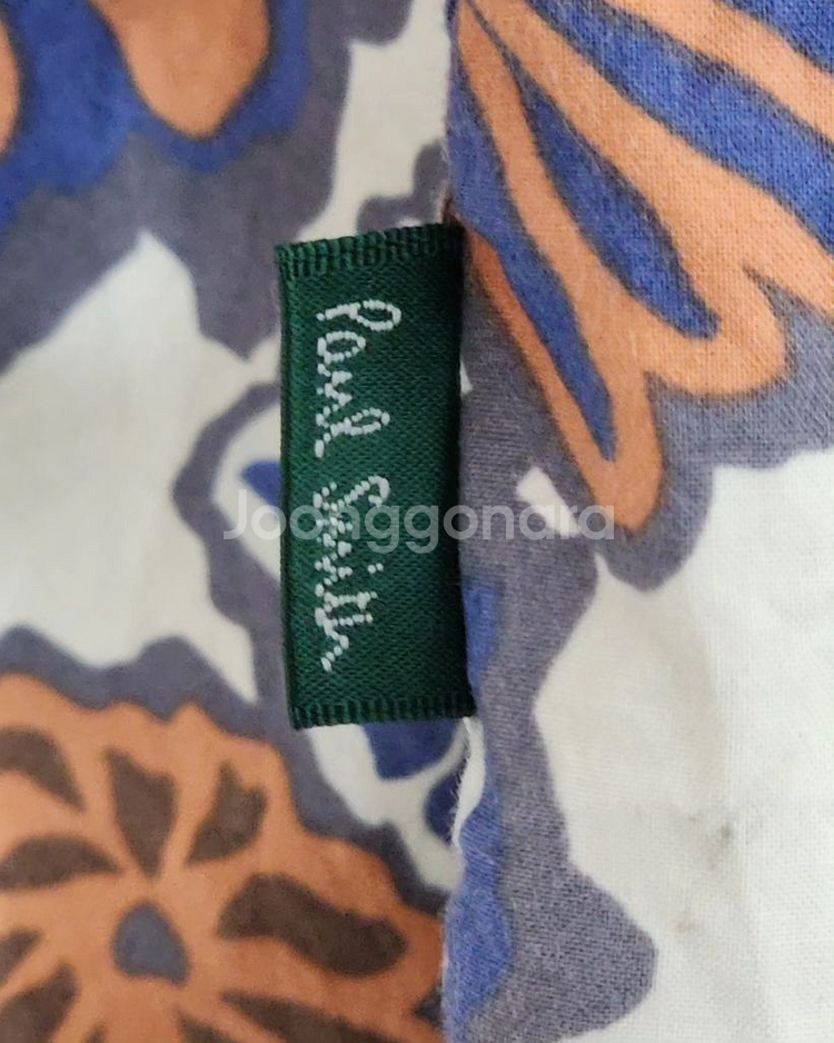 (M) 폴스미스 플라워 셔츠 꽃무늬 패턴 남방 캐주얼--4