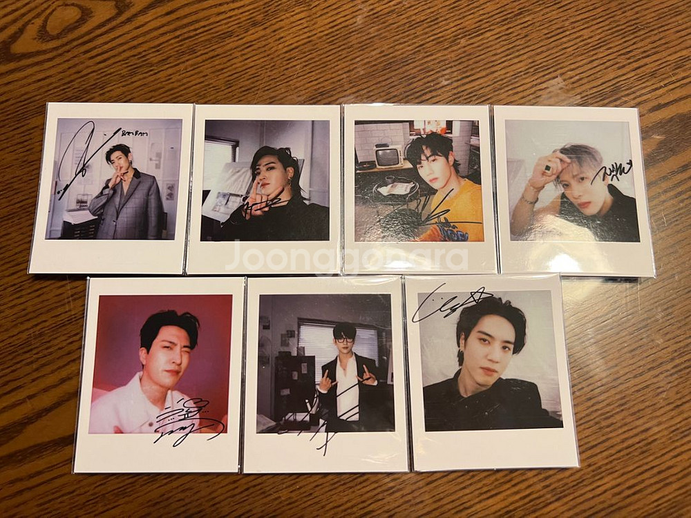 Got7 갓세븐 폴라로이드 포토카드 7종--1