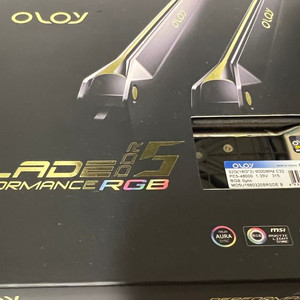 OLOy DDR5-6000 CL32 BLADE RGB