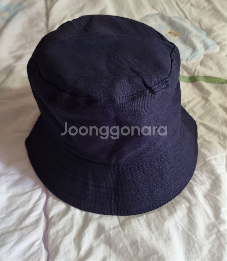 네이비 & 돗트 양면 리버시블 버킷햇 신개념 골프모자--7