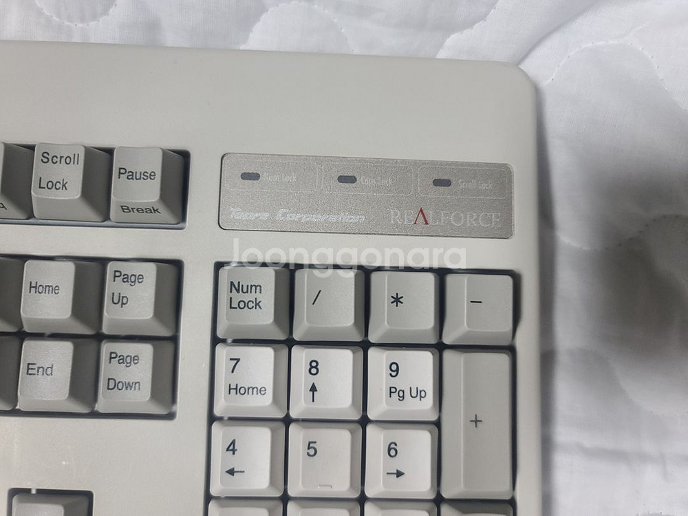 풀윤활 토프레 무접점 리얼포스 키보드 기계식 급처--1