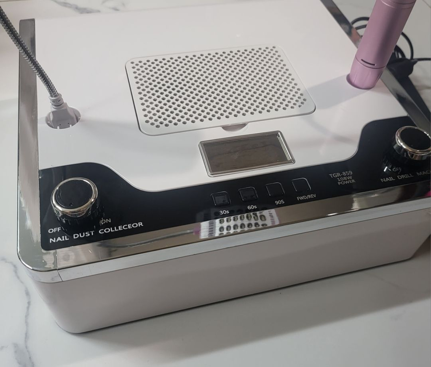 네일 집진 그라인더 UV램프 3in1 이미지