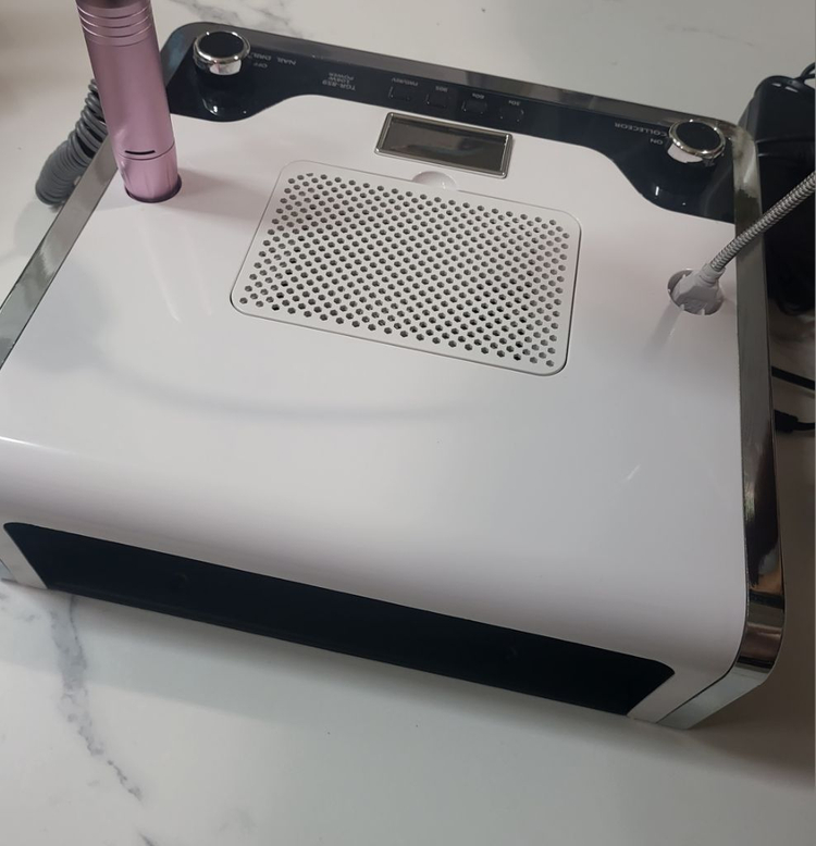 네일 집진 그라인더 UV램프 3in1 이미지