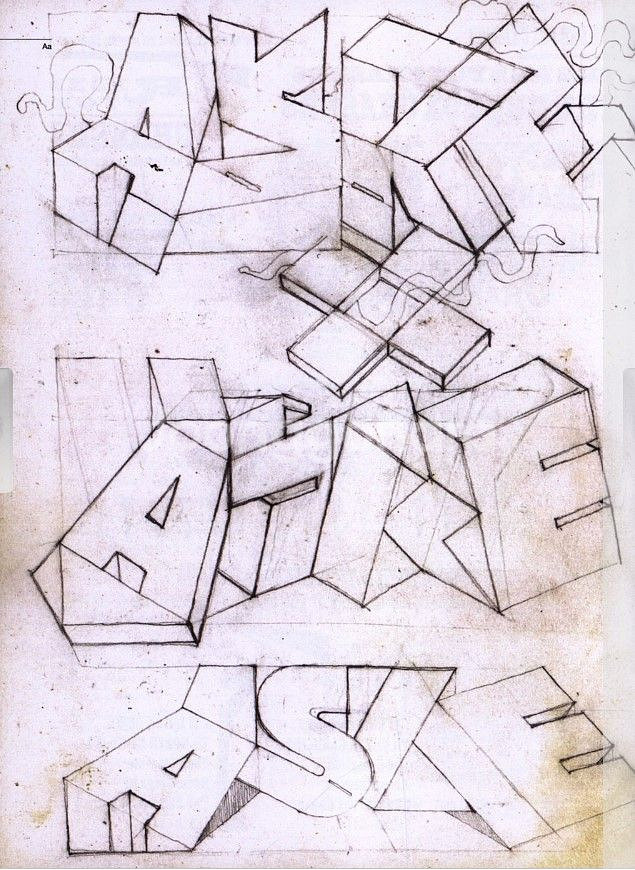안그라픽스 타이포그래피 스케치북 미술 디자인--6