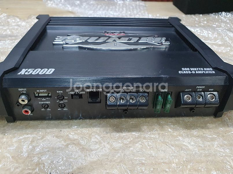 선더 MTX 2CH 카파워앰프--1