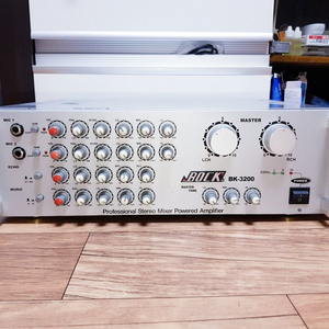 노래방오디오 BOCK bk-3200 앰프 RMS 300