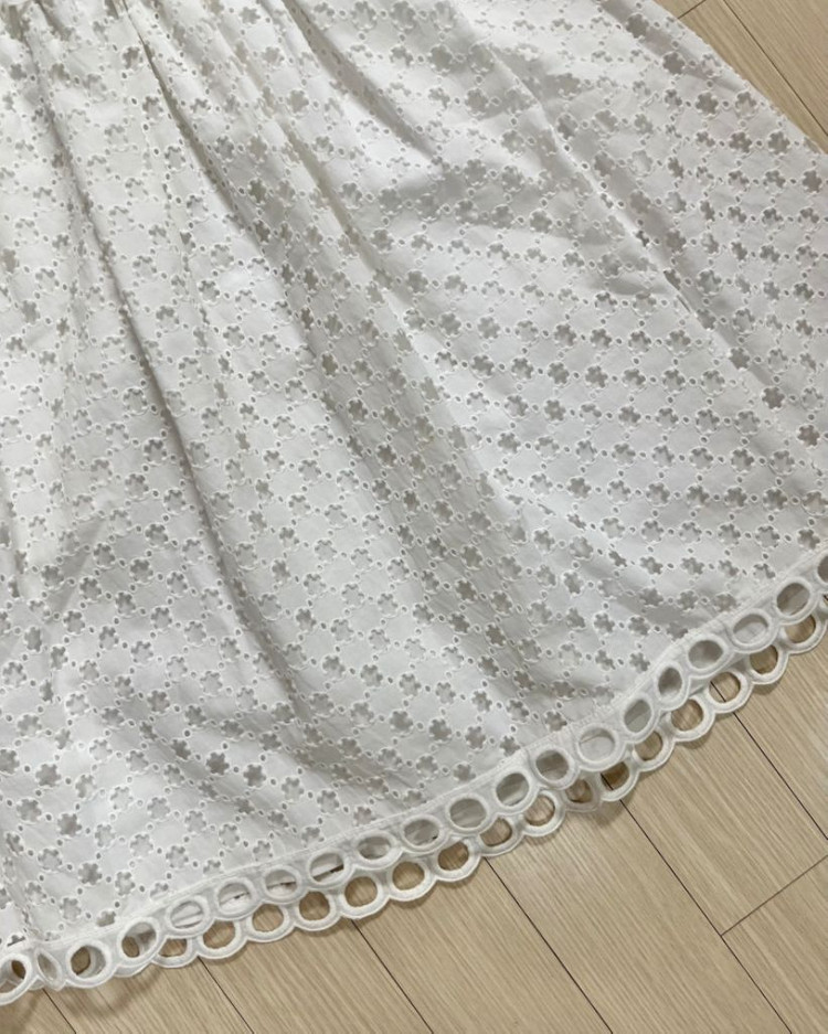 44반 마른55 새상품 까르벵 레이스 원피스 마쥬 이미지
