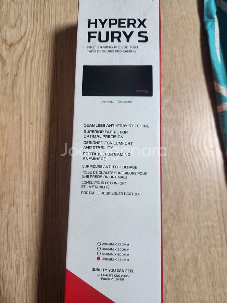 하이퍼엑스 퓨리s XL 장패드 hyperX fury--0