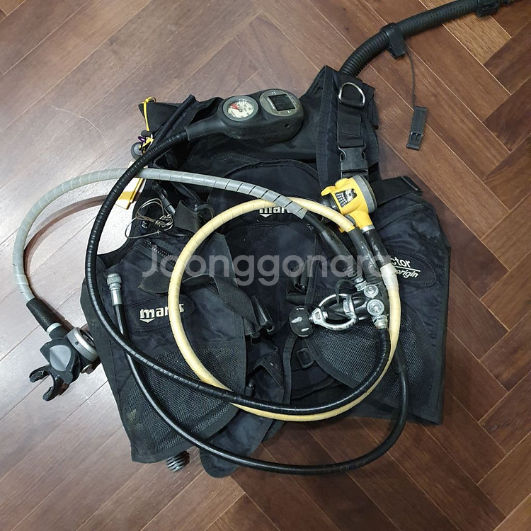 마레스 mares bc, 레귤레이터 세트 스쿠버장비--1