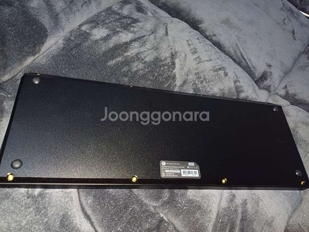 키크론 Q5 노브 갈축 핫스왑 키보드--1