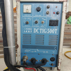 현대용접기DC TIG 500T 220V 알곤용접기세트