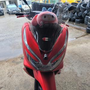 pcx125 20년식 무광레드 배달셋팅팝니다.
