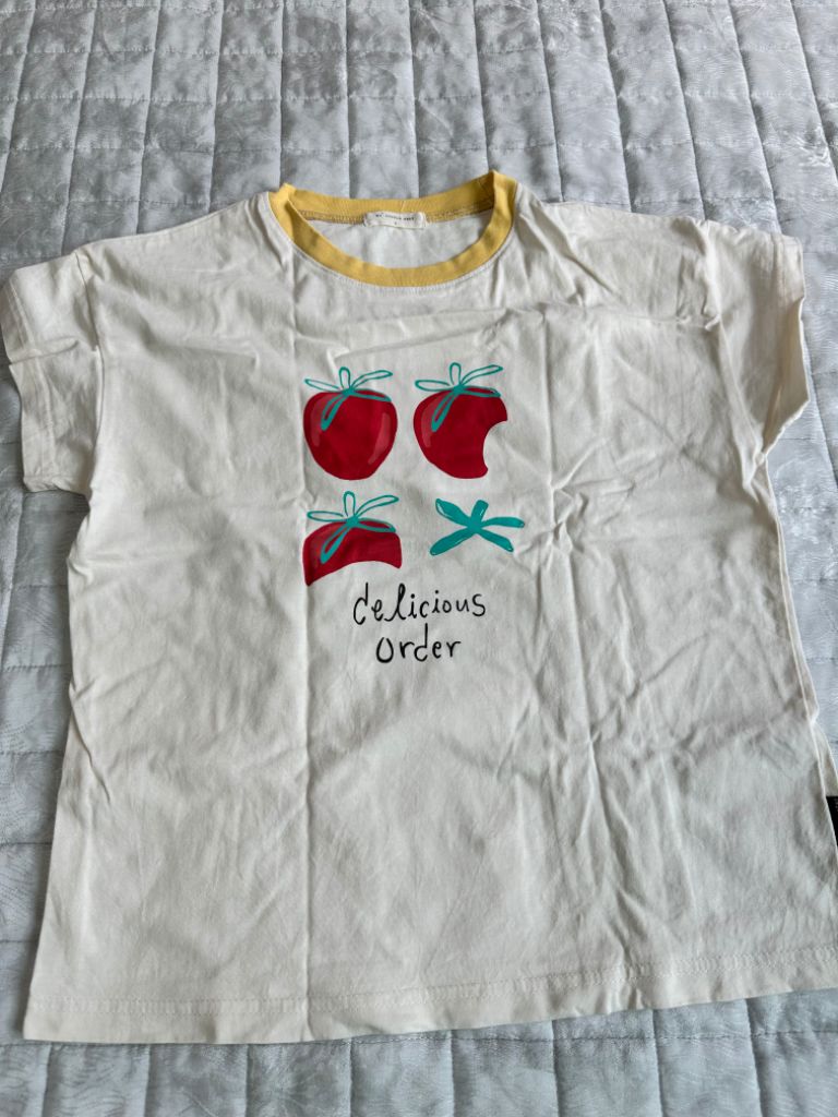 마이리틀스타 토마토 티셔츠&퍼피 반바지 그린 XL