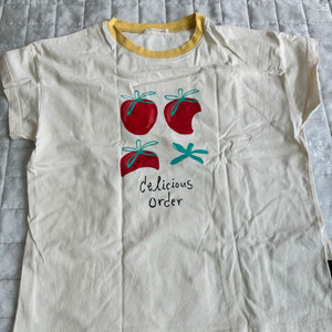 마이리틀스타 토마토 티셔츠&퍼피 반바지 그린 XL