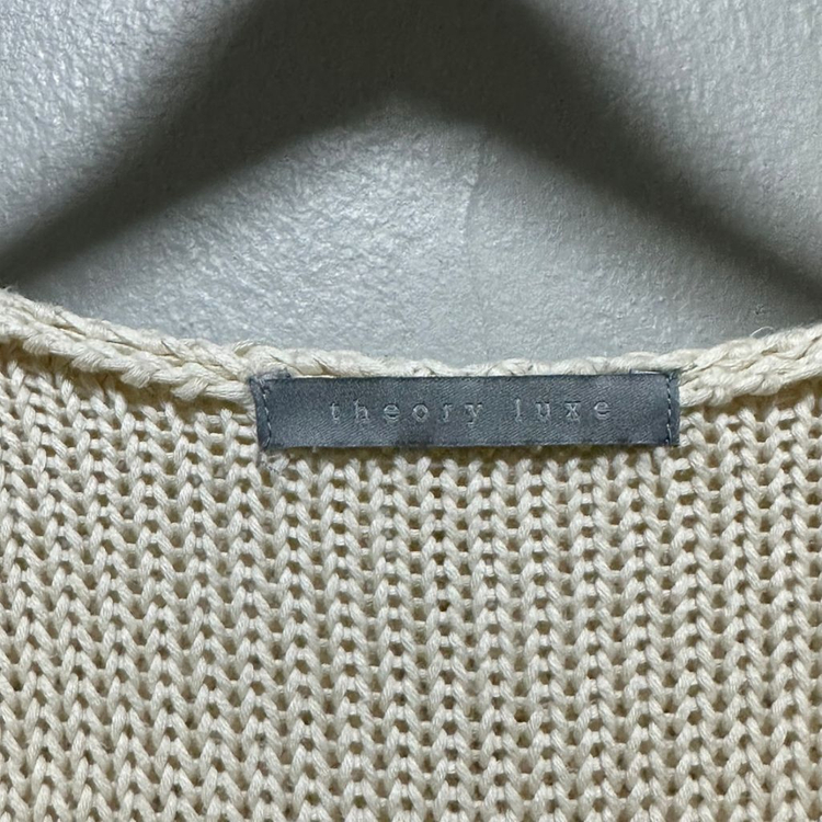 띠어리 후드 니트 롱 가디건--4