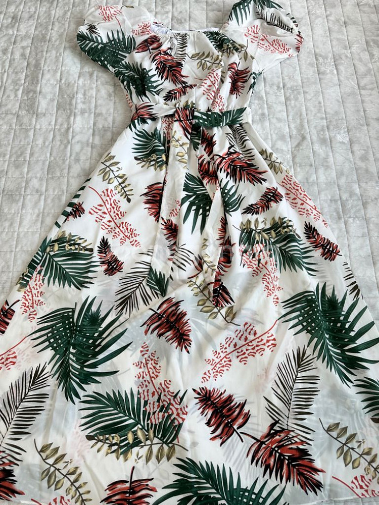 드레스벨 하와이안 원피스 하와이안 셔츠 가족 패밀리의상--1