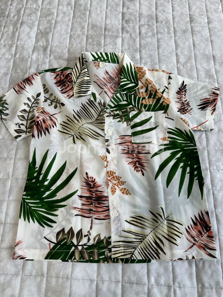 드레스벨 하와이안 원피스 하와이안 셔츠 가족 패밀리의상--3