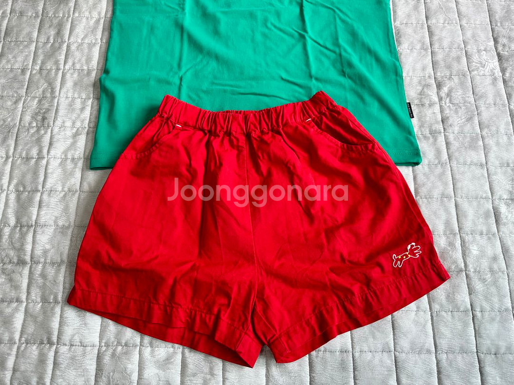 마이리틀스타 드림카라티셔츠 & 퍼피반바지 XL(130--3