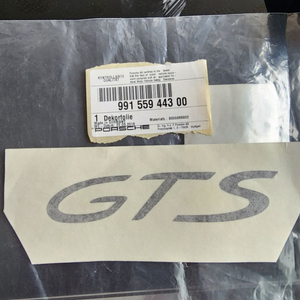 포르쉐911,718 GTS 도어 데칼 스티커(새제품