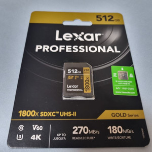 렉사 sd카드 512gb (새제품)