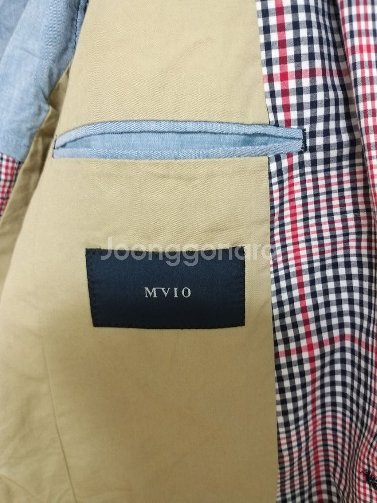 MVIO 슬림핏 봄.여름 캐주얼 면자켓(슬림95-95)--6