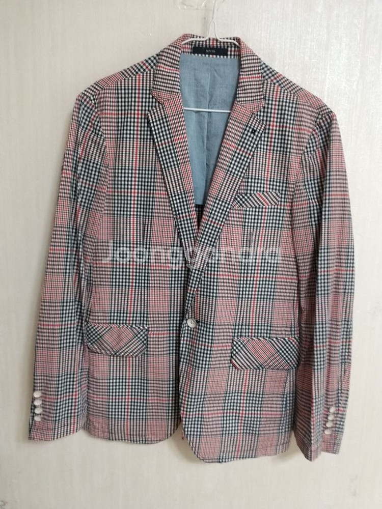 MVIO 슬림핏 봄.여름 캐주얼 면자켓(슬림95-95)--8