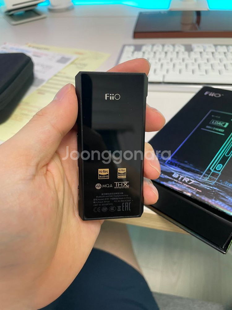 fiio btr7 팝니다.--2
