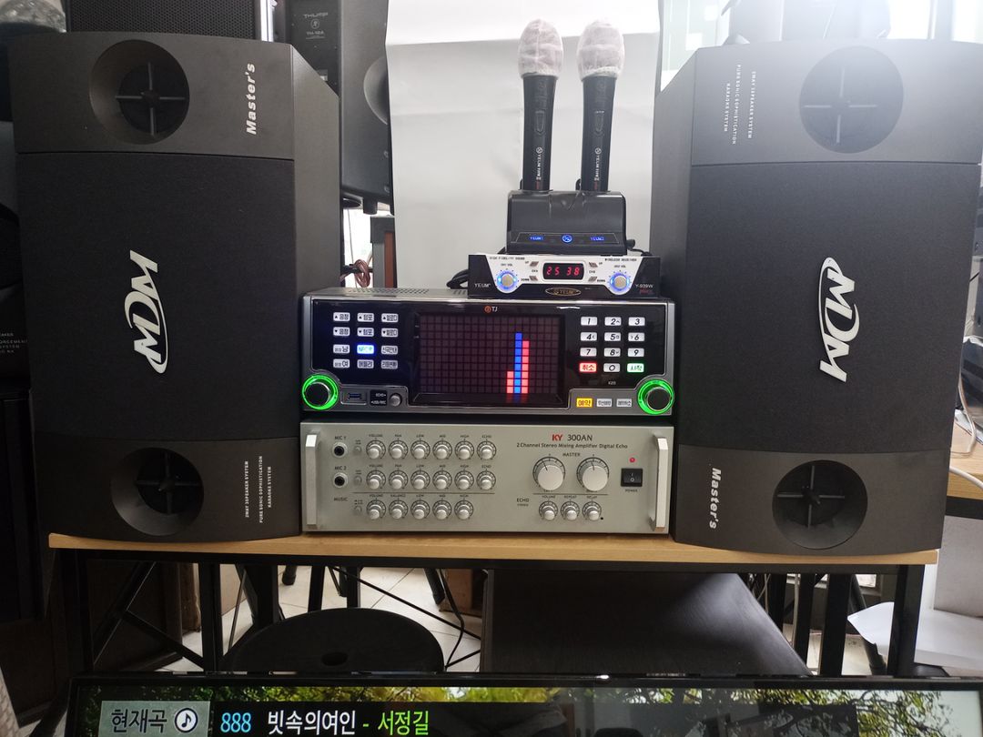 중고 태진 고급형 코인노래방기계셋트 무선마이크 모니터 | 중고나라 - 안심되는 중고거래