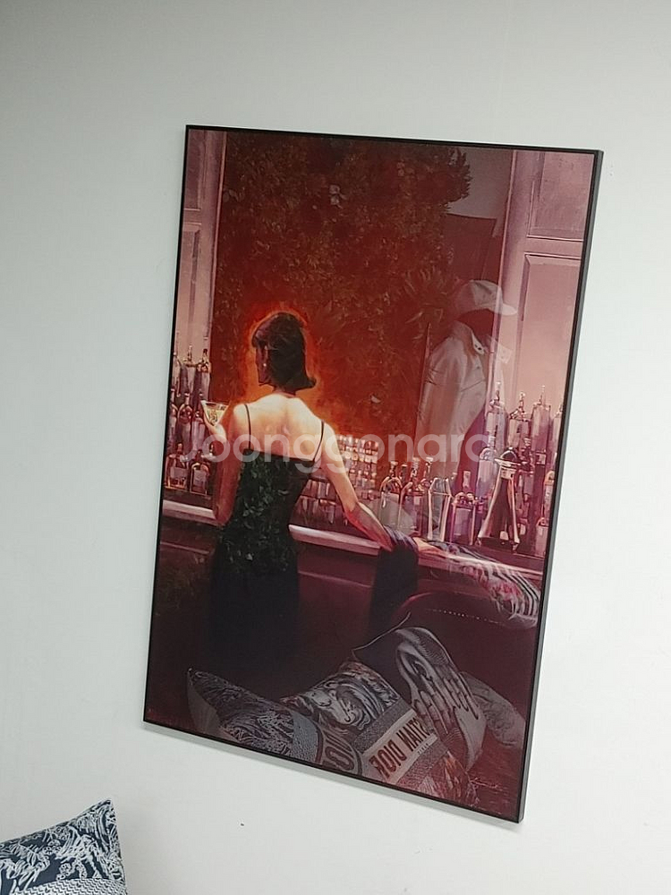 와인바 인테리어 초대형 포스터액자 일러스트액자--1