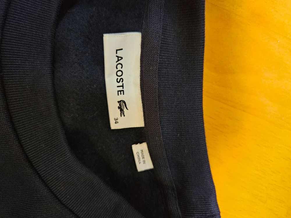무배) 라코스테 여성 기모 원피스 롱티셔츠 상의 90--2