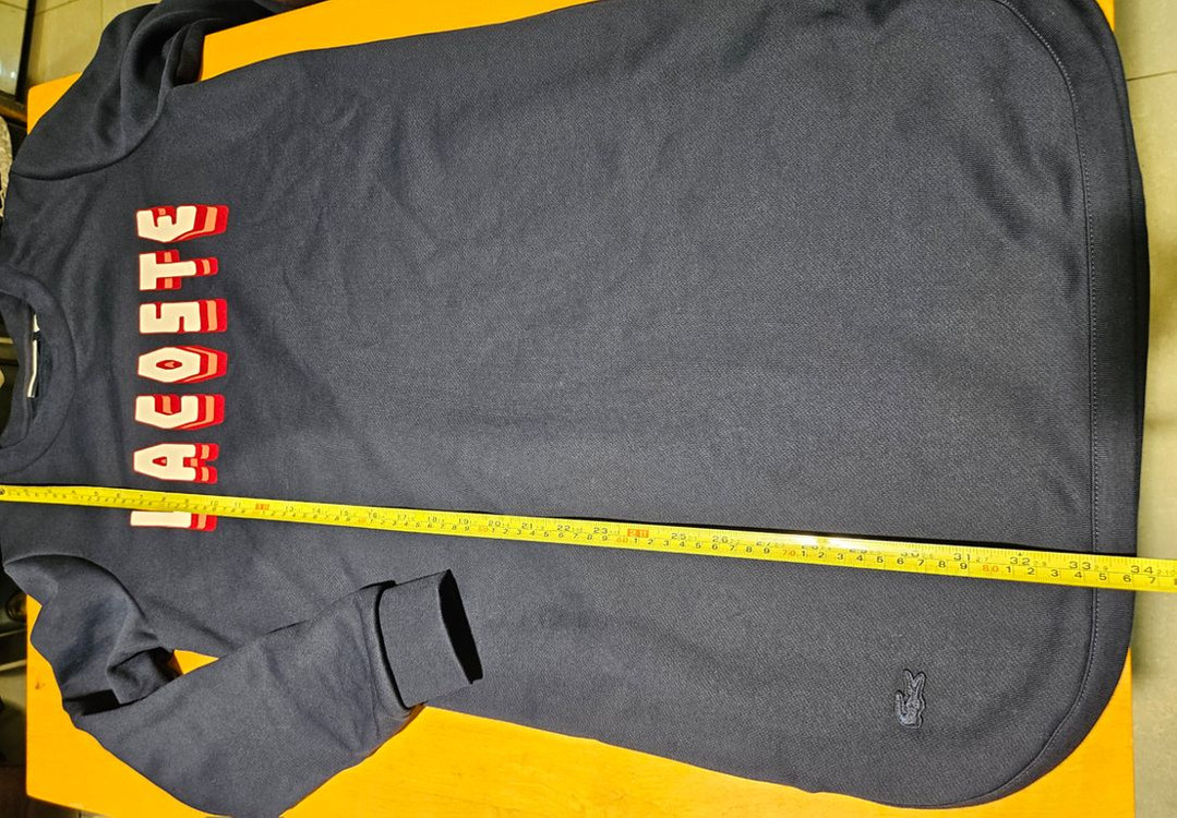 무배) 라코스테 여성 기모 원피스 롱티셔츠 상의 90--5