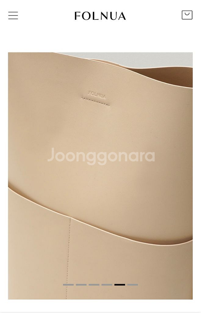 폴뉴아 보틀백 샌드 숄더백 토트백--1