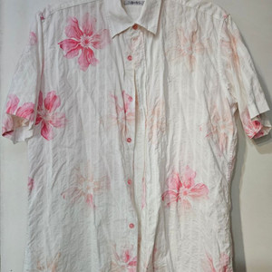 무배) 론딕 남성 꽃무늬 반팔 셔츠 남방