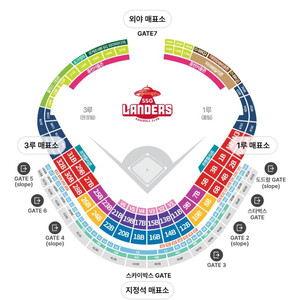 7월5일 기아 SSG 피코크테이블2인석 정가양도