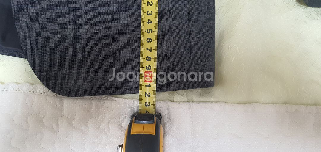브룩스브라더스 1818 36 그레이 고급 수트--7