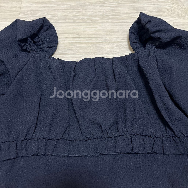 패일제이드 Jacquard Frill 블라우스(검정)--2