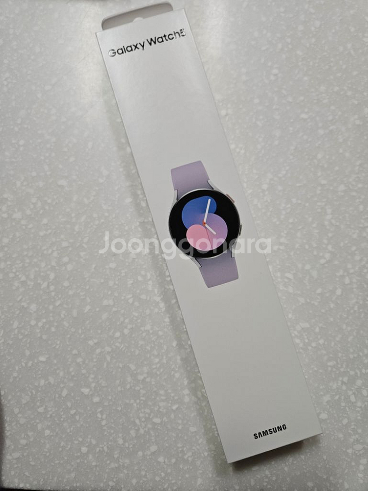 (새상품) 갤럭시 워치5 40mm 팝니다.--0