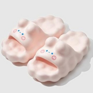 새상품) 핑크 토끼구름 슬리퍼 실내화 사이즈 235