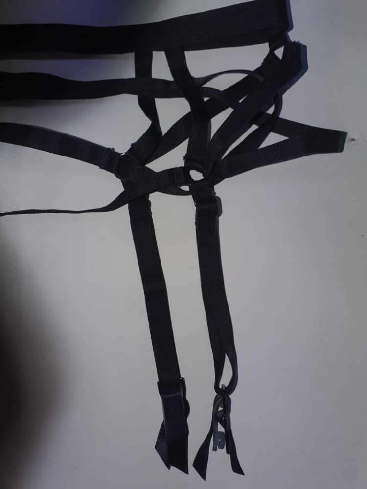 빅토리아 시크릿 베리 섹시 가터벨트 XS--2