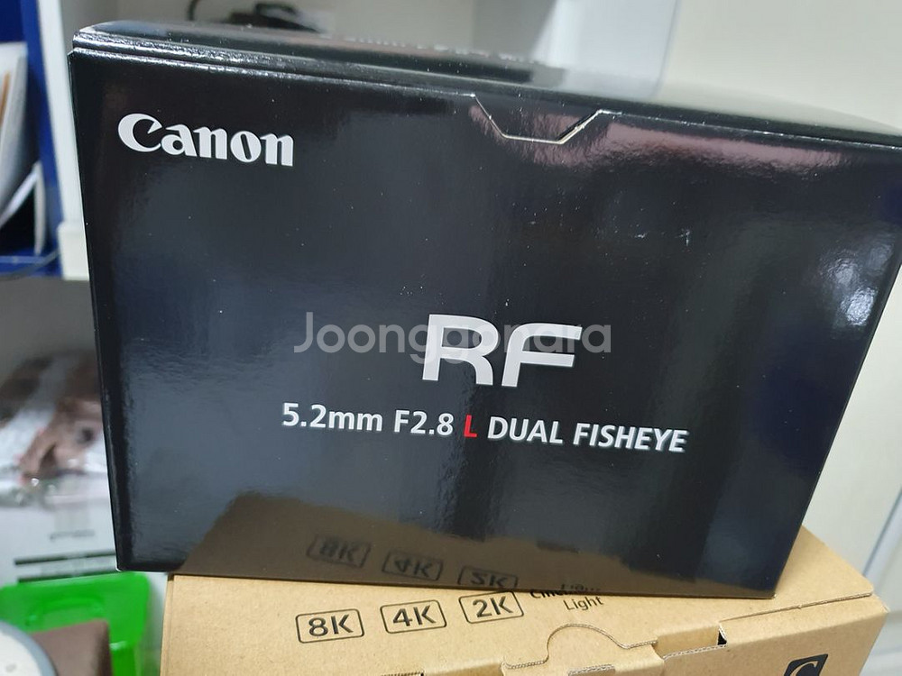 캐논 듀얼피쉬아이 8K VR렌즈 처분--1