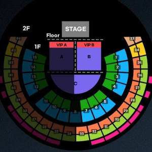 찰리푸스 내한 콘서트 좌석 양도해요 1층 r 2구역