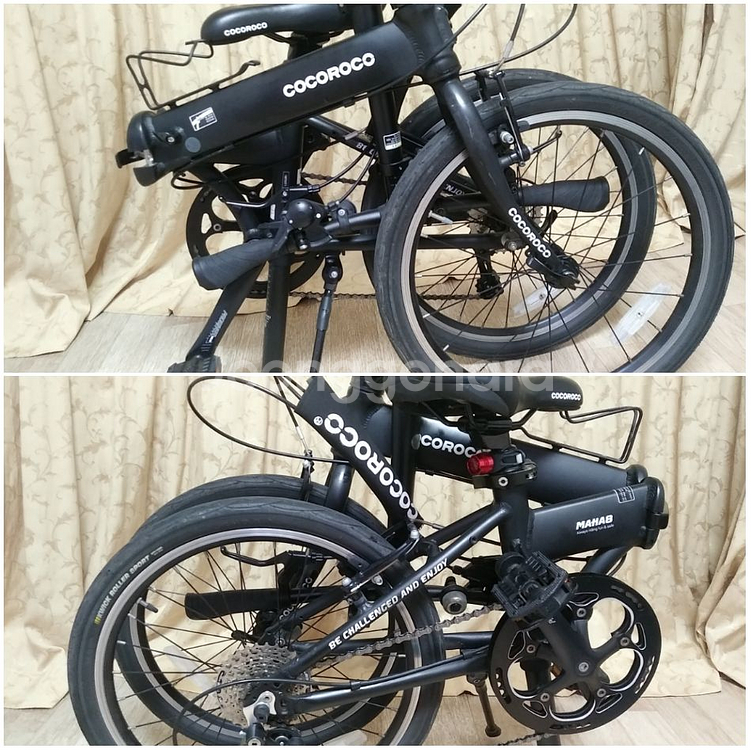코코로코 마하8 접이식 미니벨로 자전거--2